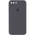 Чохол Silicone Case Square з захистом камери на Apple iPhone 7 plus / 8 plus – Сірий / Charcoal Gray. Фото 1 з 1