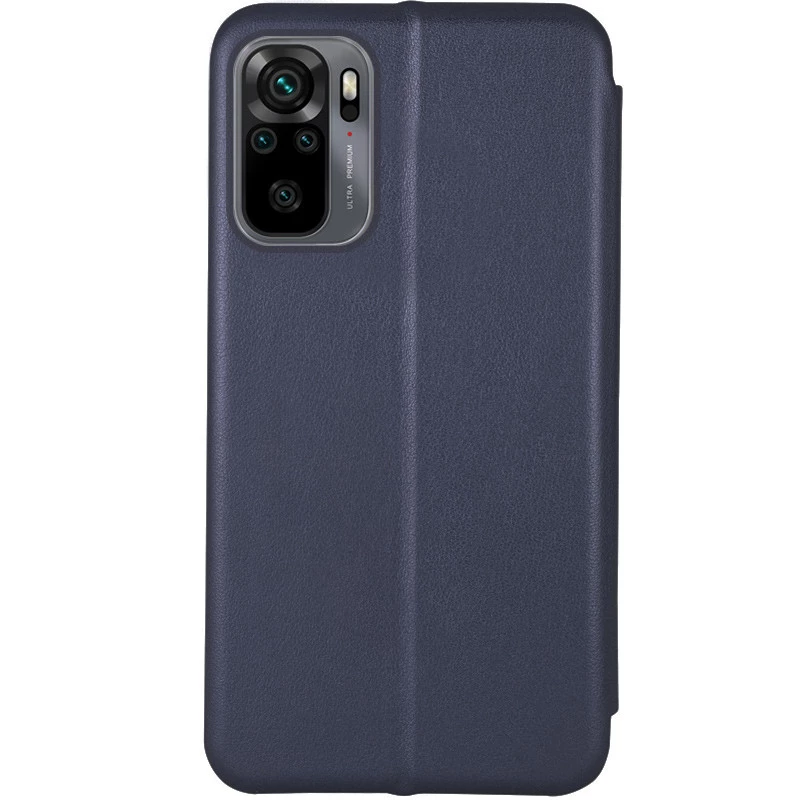 Чехол-книжка классический для Xiaomi Poco M5s – Темно-синий. Фото 2 из 3