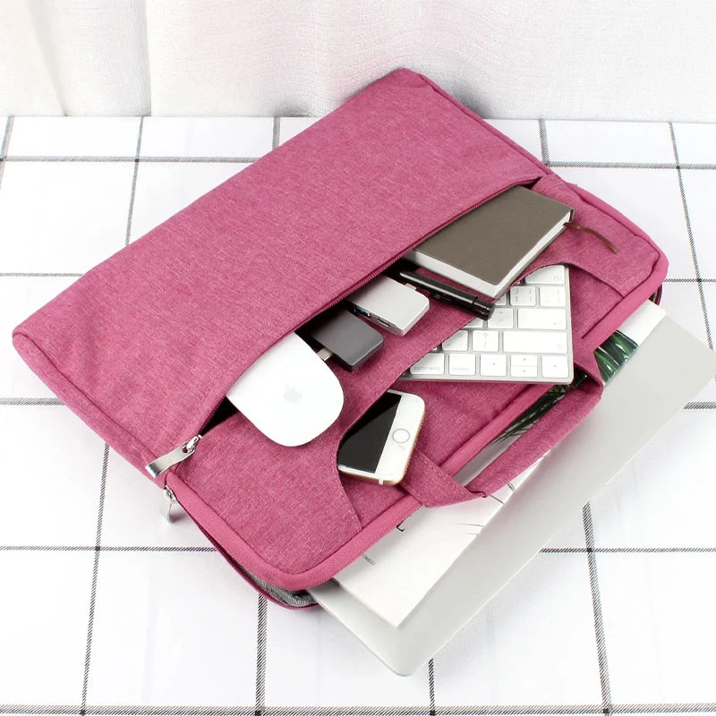 Сумка для ноутбуку Denim with Straps 13/14.2'' – Rose. Фото 7 з 8