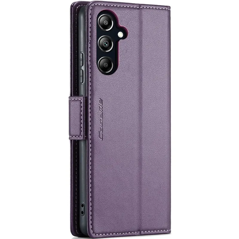 Шкіряний чохол-книжка CaseMe Nappa leather для Samsung Galaxy A56 5G – Purple. Фото 2 з 6
