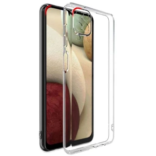 Ультратонкий силіконовий чохол 1,5 мм з захистом камери на Samsung Galaxy A12 фото 1 з 1