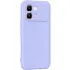 Цветной силиконовый чехол GETMAN с закрытой камерой на Infinix Note Edge – Сиреневый / Light purple. Фото 1 из 1