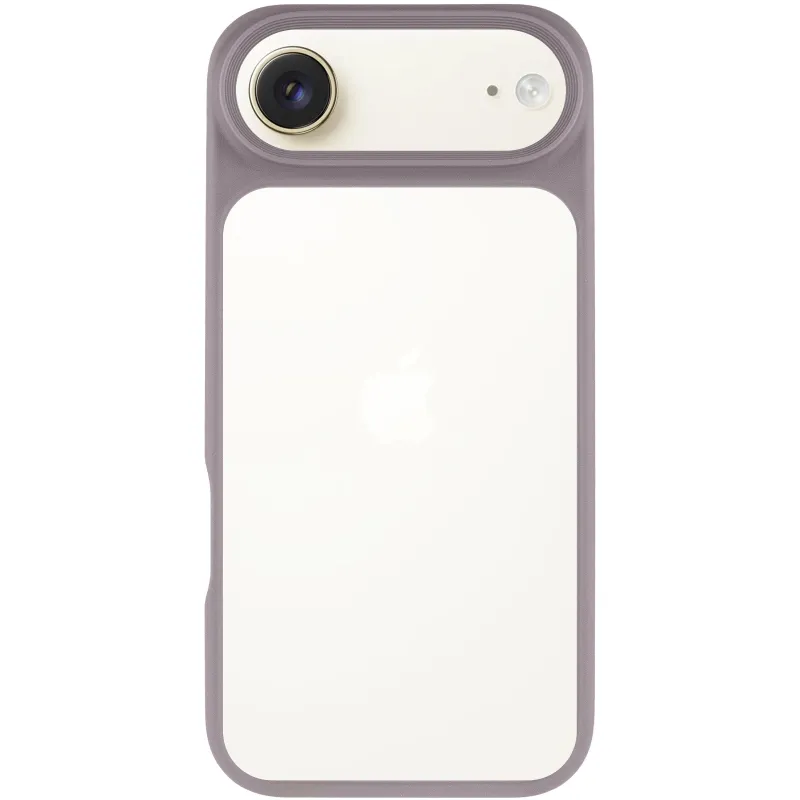 TPU+PC с металлическими кнопками для Apple iPhone 17 Air (6.5") – Серый / Grey. Фото 4 из 8