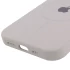 Чохол Silicone Armor Max with MagSafe для Apple iPhone 15 Plus (6.7") – Сірий / Light Grey. Фото 6 з 6