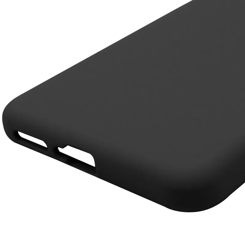 Чехол Silicone Case Lakshmi Premium з закритою камерою на Xiaomi Redmi Note 15 Pro 4G – Черный / Black. Фото 9 из 9