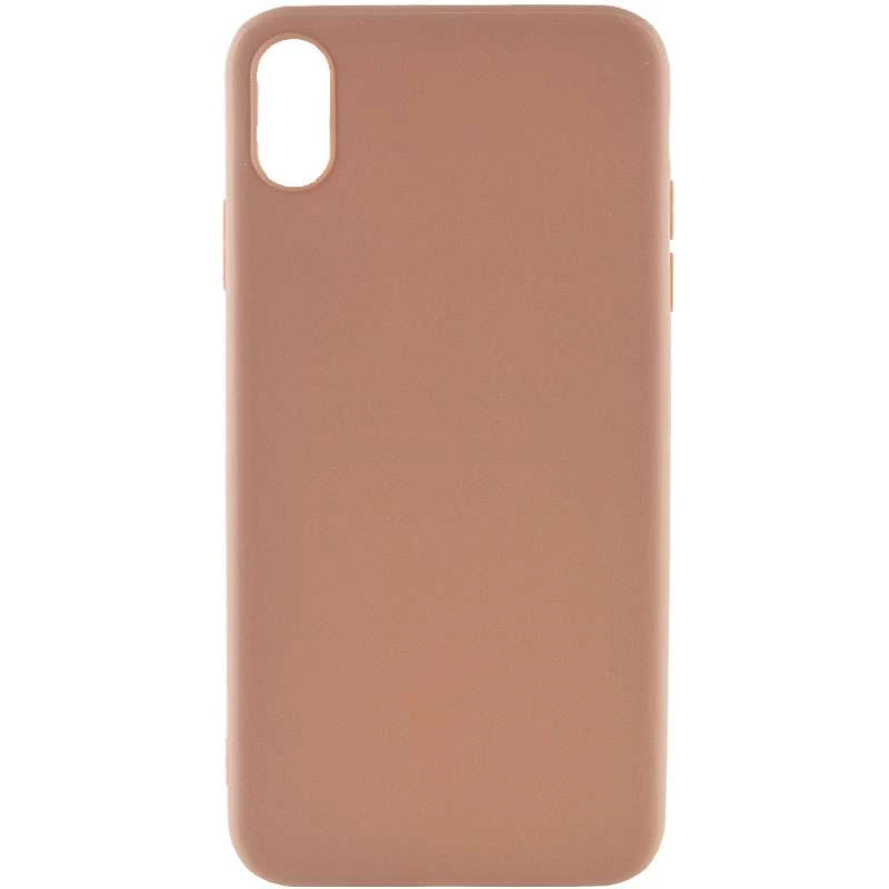 

Кольоровий силіконовий чохол на Apple iPhone XR (6.1") (Коричневий)