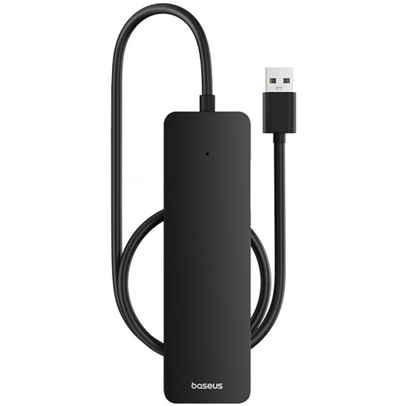 Перехідник HUB Baseus UltraJoy Series 4-Port (USB-A to 4xUSB3.0+Type-C) (0.5m) (B0005280B811-04) – Space Grey. Фото 2 з 4