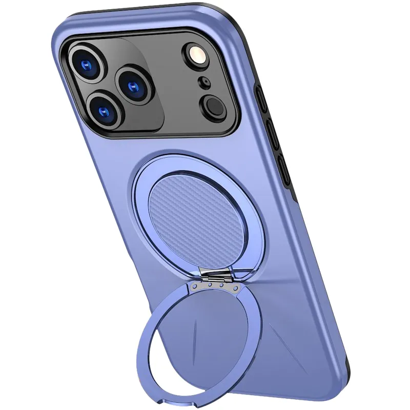 TPU+PC чохол Kalebol Magnetic Case для Apple iPhone 18 Pro (6.3") – Lilac. Фото 3 з 3