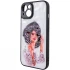 Стеклянный чехол Prisma Ladies на Apple iPhone 14 (6.1") – Girl in a hat. Фото 5 из 7