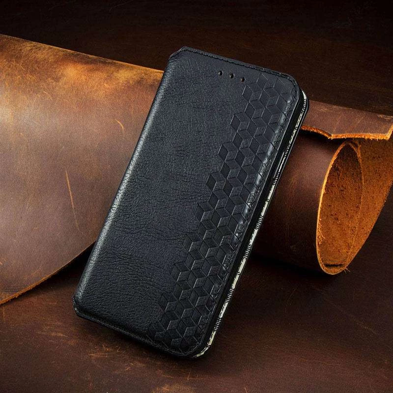 Чехол-книжка GETMAN кубик для Samsung Galaxy M13 4G – Черный. Фото 4 Чехол-книжка GETMAN кубик для Samsung Galaxy M13 4G – Черный. Фото 4 из 4