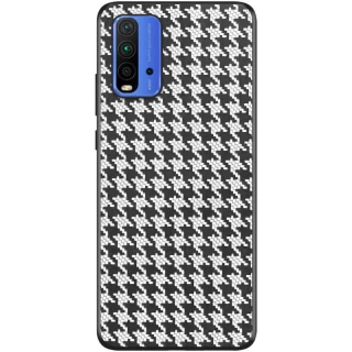 Чехол TPU+PC Grid для Xiaomi Redmi Note 9 4G / Redmi 9 Power — White
