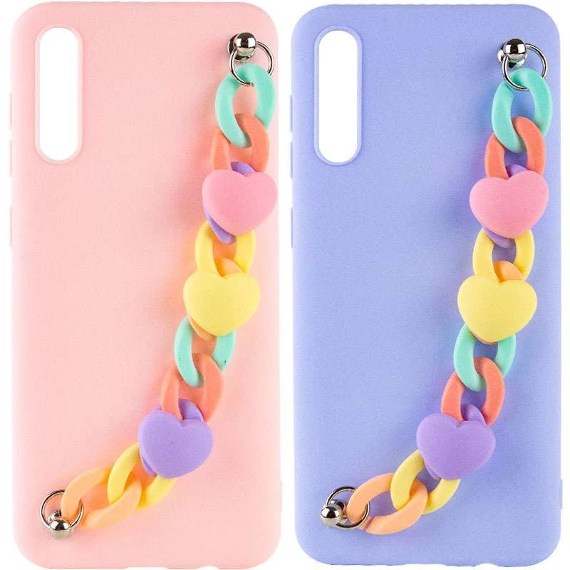 

Чохол Heart з ланцюгом на Samsung Galaxy A50 (A505F) / A50s / A30s