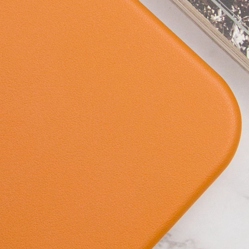 Шкіряний чохол Silicone Case Premium з MagSafe and Animation на Apple iPhone 14 Pro Max (6.7") – Golden Brown. Фото 4 з 9