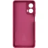 Чохол Silicone Case Lakshmi Plus з закритою камерою на Motorola Moto G24 – Бордовий / Marsala. Фото 2 з 4