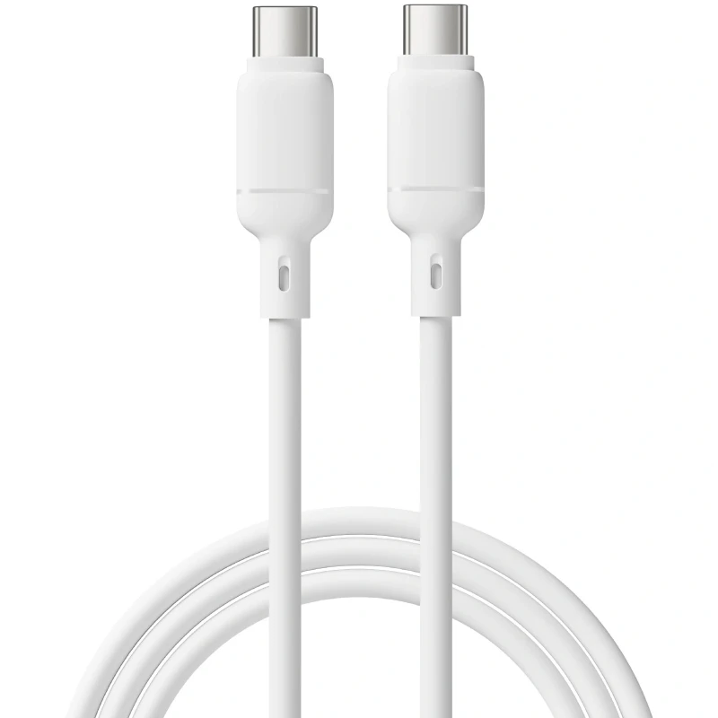 Дата кабель WIWU C090 Stellar Type-C to Type-C 60W (1m) – White. Фото 2 из 3