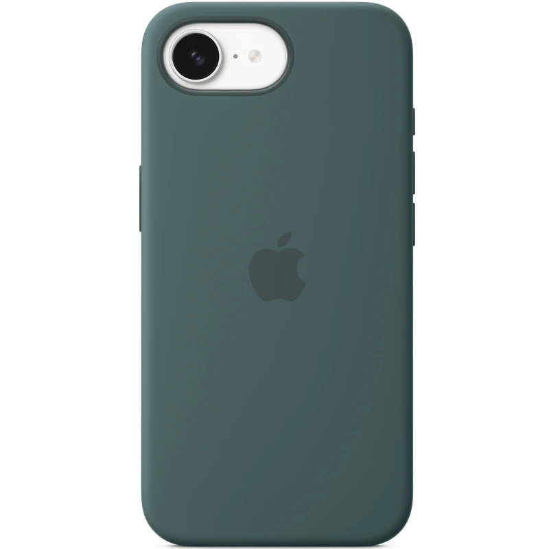 Чехол Silicone case (AAA) with Magsafe для Apple iPhone 17e (6.1") – Lake Green. Фото 1 из 2