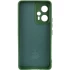 Чохол Silicone Case Lakshmi з закритою камерою на Xiaomi Redmi Note 12T Pro – Зелений / Dark green. Фото 2 з 4