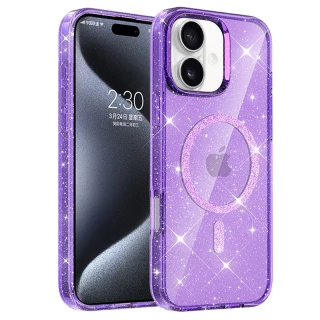 Чохол з блискітками та MagFit на Apple iPhone 16 фото 1 з 4