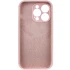 Чохол з захистом камери Silicone Case для Apple iPhone 13 Pro (6.1") – Рожевий / Chalk Pink. Фото 3 з 5