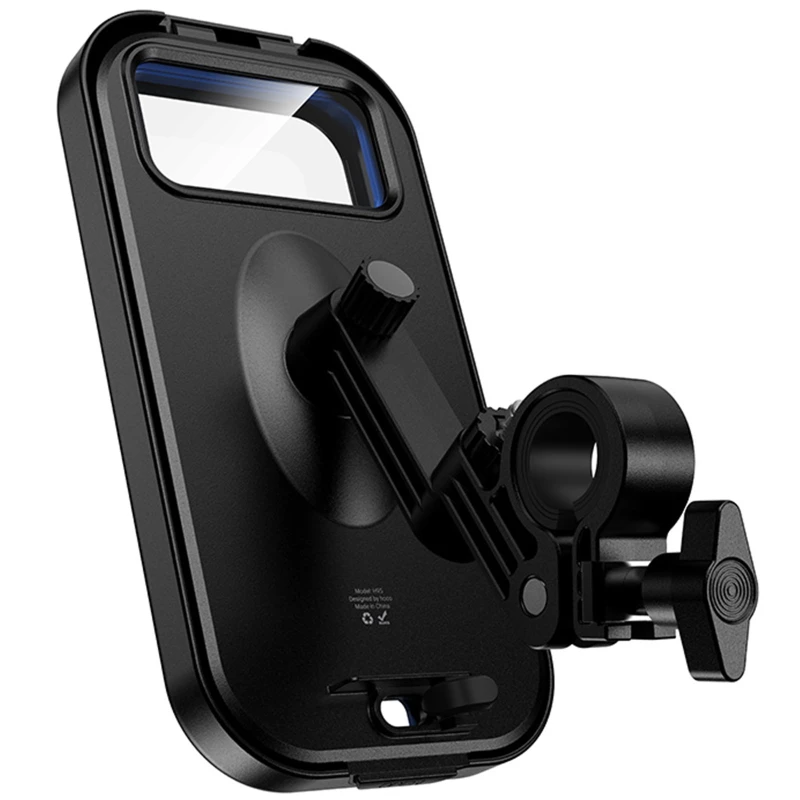 Вело- Мото- держатель Hoco H95 Bendito waterproof – Black. Фото 6 из 6