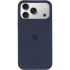 Чохол Silicone Case з закритим низом на Apple iPhone 17 Pro Max (6.9") – Темно-синій / Midnight blue. Фото 3 з 6