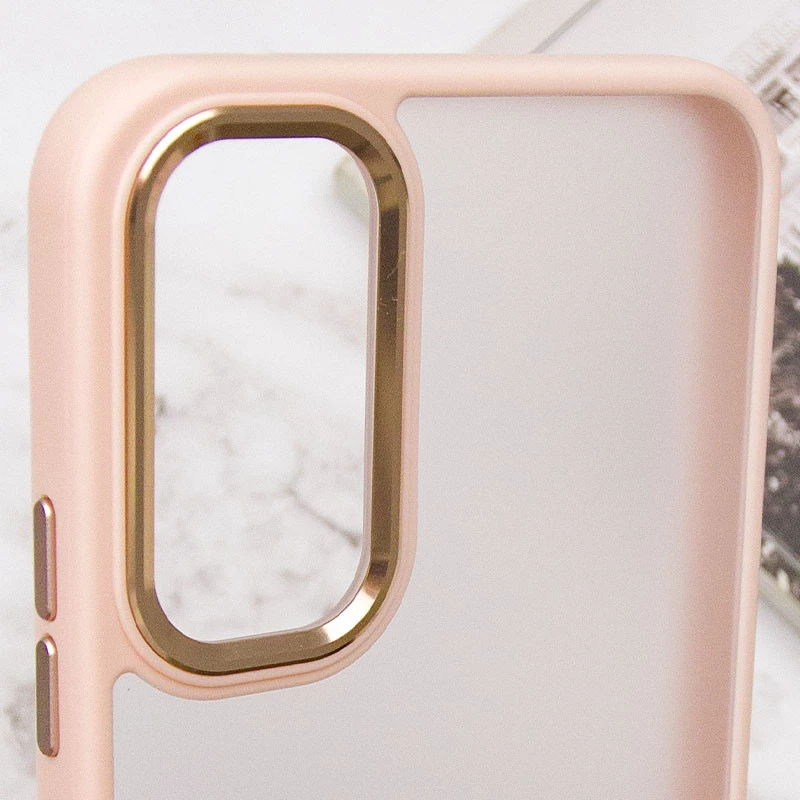 Захистний чохол TPU+PC матовий на Samsung Galaxy A15 4G/5G – Pink. Фото 3 з 4