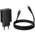 МЗП Hoco CS93A Leader PD20W (1USB-C) + кабель Type-C to Type-C – Black. Фото 4 з 6