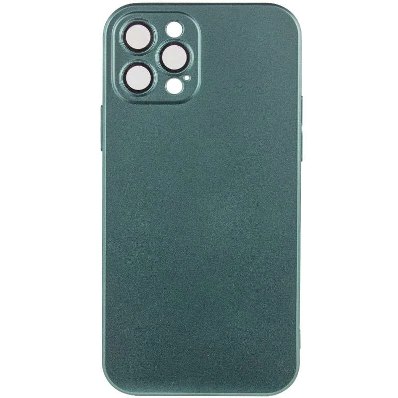 

Ультратонкий силиконовый TPU чехол Serene для Apple iPhone 12 Pro Max (6.7") (Green)