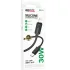 Дата кабель Borofone BX123 Leya Type-C to Lightning 30W (1m) – Black. Фото 2 з 5