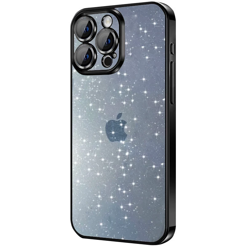 

TPU+PC чохол з блискітками на Apple iPhone 14 Pro (6.1") (Black)