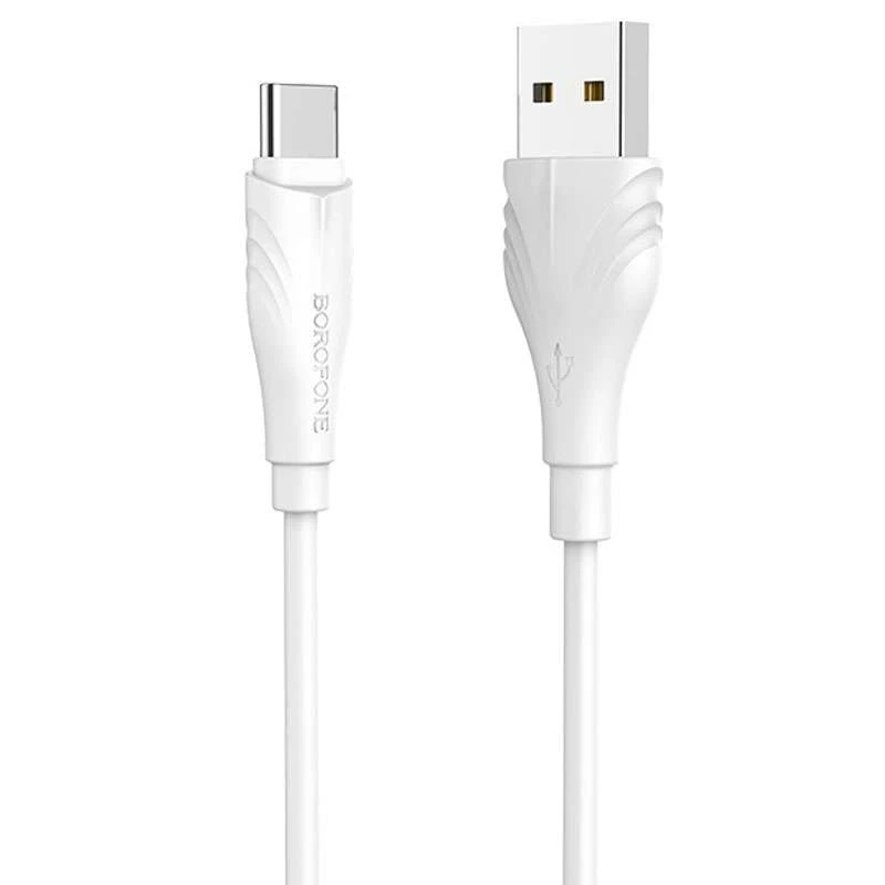 

Дата кабель Borofone BX18 Optimal USB to Type-C (1m) (Білий)