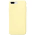 Чохол з закритим низом Silicone Case на Apple iPhone 7 plus / 8 plus – Жовтий / Mellow Yellow. Фото 1 з 1