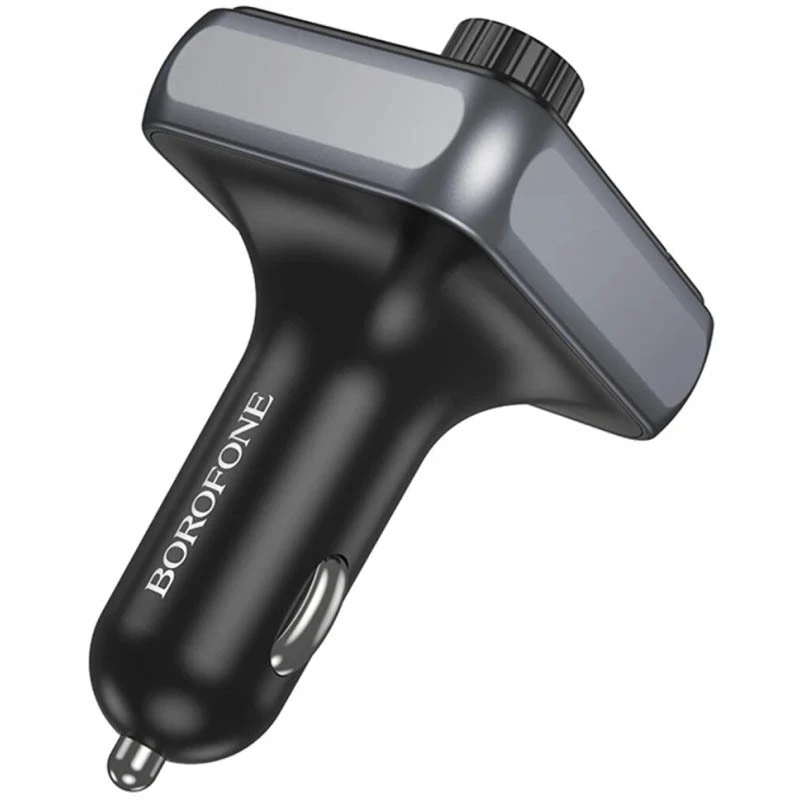 АЗУ FM модулятор Borofone BC50 Ascenso PD20W+QC3.0 18W (2USB-A/1C) – Black. Фото 4 из 7