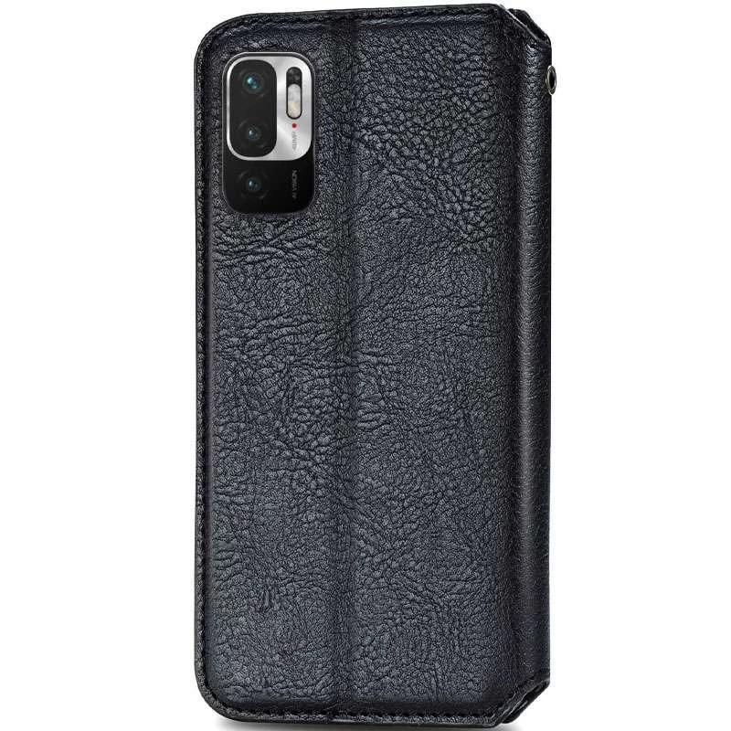 Чехол-книжка GETMAN Cubic для Xiaomi Poco M3 Pro 4G / 5G – Черный. Фото 3 из 4