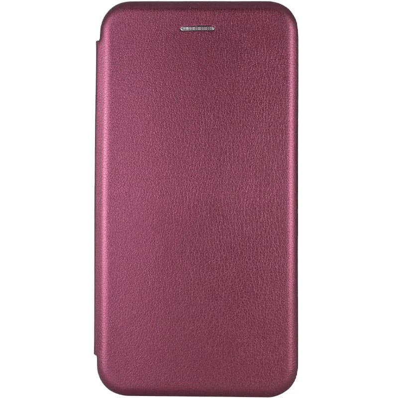 Чохол-книжка класичний на Motorola Edge 70 – Бордовий. Фото 1 з 2