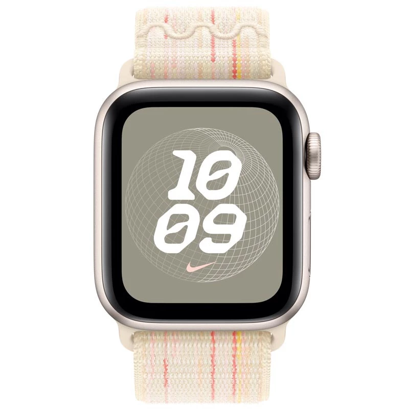 Ремешок Nike Sport Loop для Apple Watch 38/40/41/42mm – Starlight / Pink. Фото 5 из 5