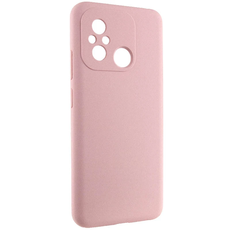 Чохол Silicone Case Lakshmi Premium із закритою камерою для Xiaomi Redmi 12C / Poco C55 – Рожевий / Pink Sand. Фото 3 з 13