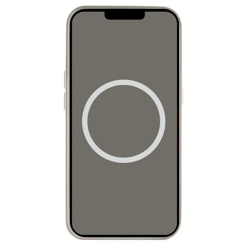 Силіконовий чохол ААА with Magsafe connection для Apple iPhone 16 Pro Max – Stone Grey. Фото 3 з 4