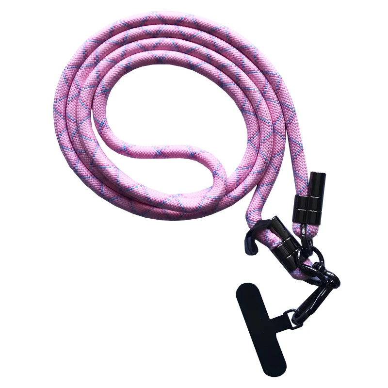 Шнурок Cable black (8мм) 150см – Pink Mix. Фото 1 из 1