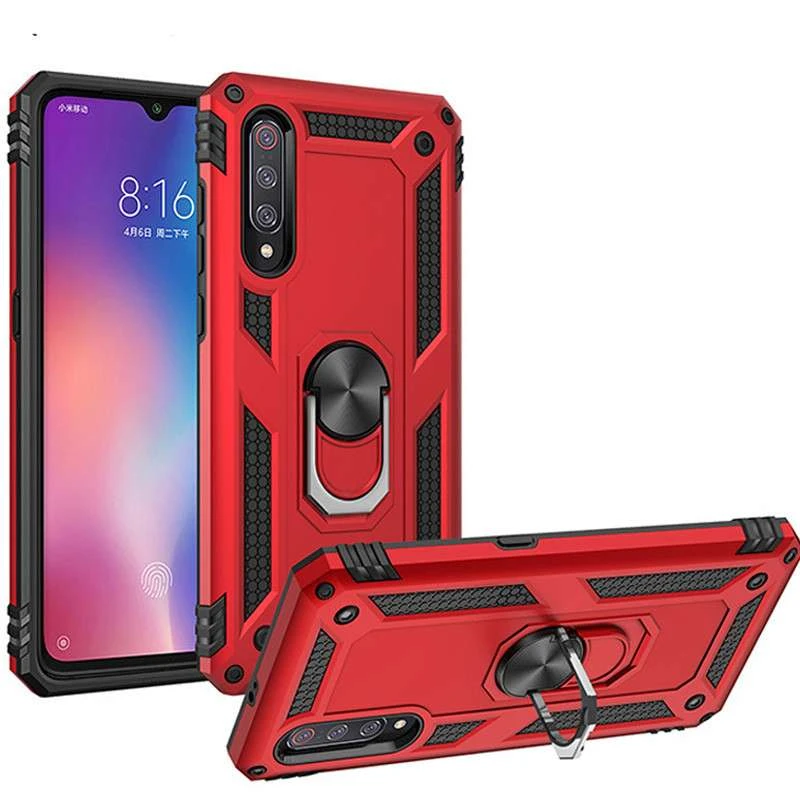 

Протиударний чохол Serge Ring з кільцем на Xiaomi Mi A3 (CC9e)