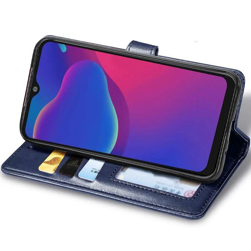 Чохол-книжка GETMAN Gallant  на ZTE Blade V2020 Smart – Синій. Фото 5 з 5