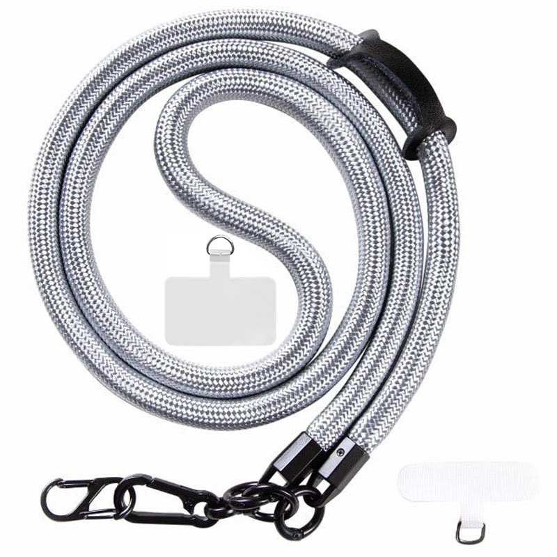 Шнурок (10мм) 120см – silver. Фото 1 з 2