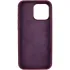 Чехол Silk Full Protective (AA) NO LOGO для Apple iPhone 16 Pro Max – Бордовый / Plum. Фото 10 из 12