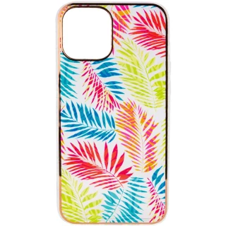 TPU+PC чохол з квітами на Apple iPhone 12 Pro (6.1") фото 1 з 3