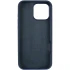Чехол Silicone Case с закрытым низом для Apple iPhone 16 Pro – Синий / Deep navy. Фото 6 из 10
