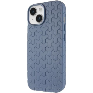 TPU чехол плетенка для Apple iPhone 12 Pro Max (6.7") — Blue