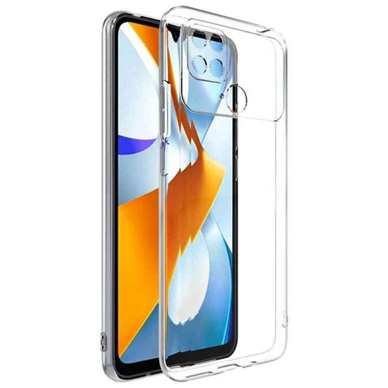 

Ультратонкий силіконовий чохол 1мм на Xiaomi Poco C40 (Безбарвний (прозорий))