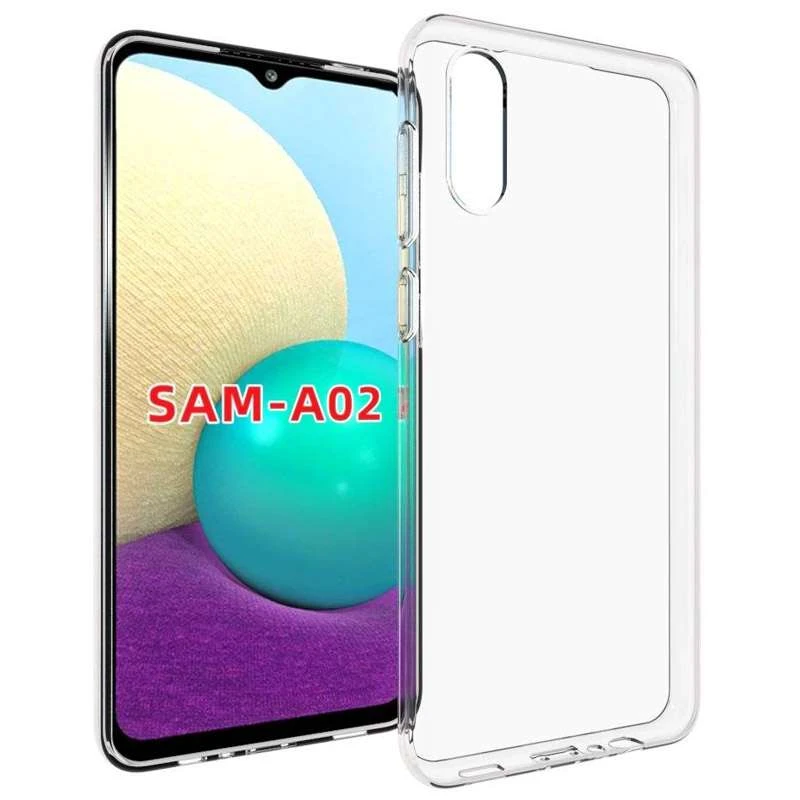 

Ультратонкий силіконовий чохол 1,5 мм на Samsung Galaxy A02