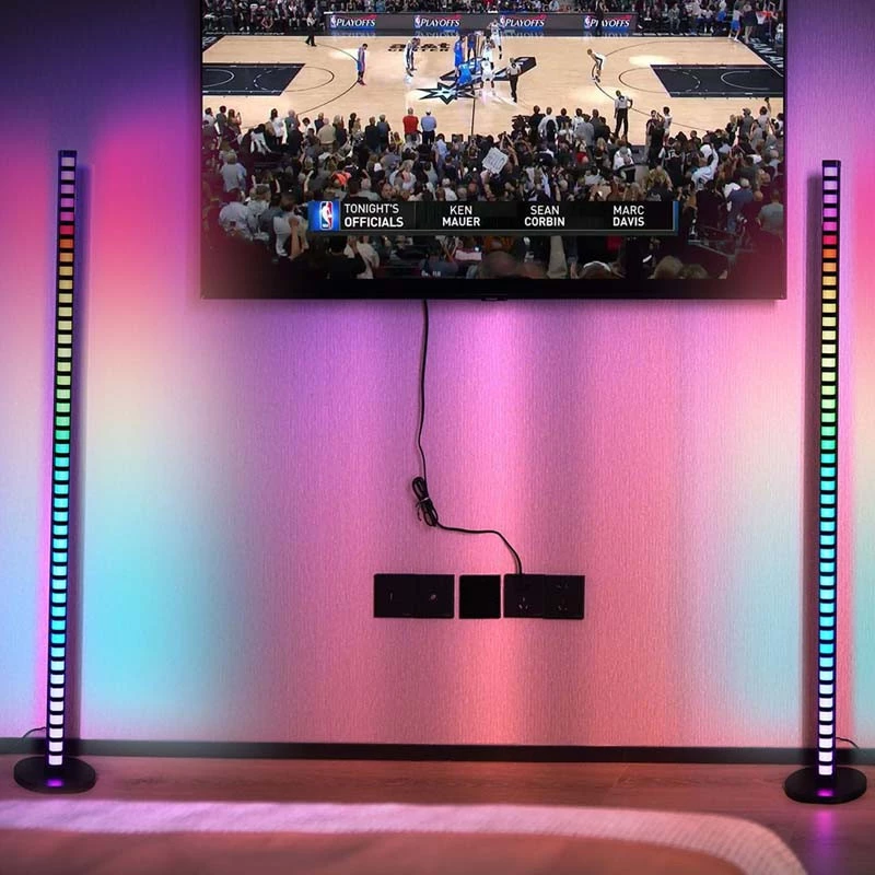 Підлогова кутова LED лампа RGB Magic 2 Bluetooth USB with app – Black. Фото 5 з 6