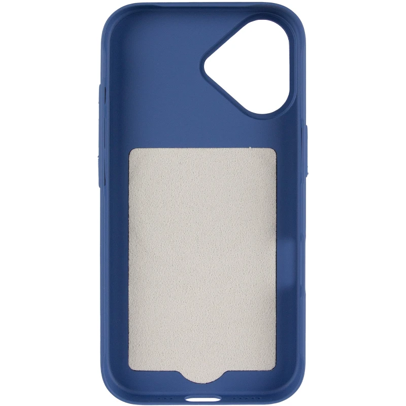 Чехол TPU TechWoven Hybrid with MagSafe для Apple iPhone 17 (6.3") – Blue. Фото 6 из 8